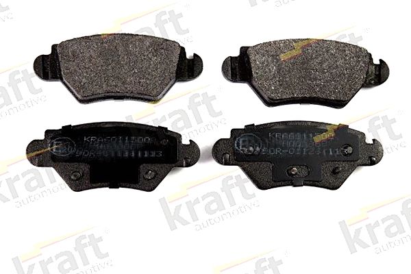 KRAFT AUTOMOTIVE Piduriklotsi komplekt,ketaspidur 6011500